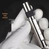 365nm Purple Light Mini Stainless Steel Flashlight Keychain for Antiques, Collectibles & Jade Identification