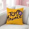 T-Tour De France Bike Pillow Case Cushion Cover Throw Pillow Case For Car Sofa