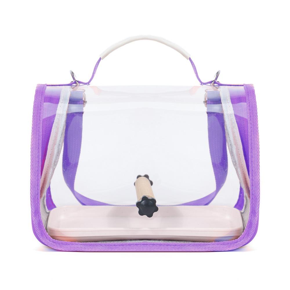 Foldable Bird Travel Bag Ventilated Birdcage Carry Bag Pet Supplies Bird Out Bag  Outdoor