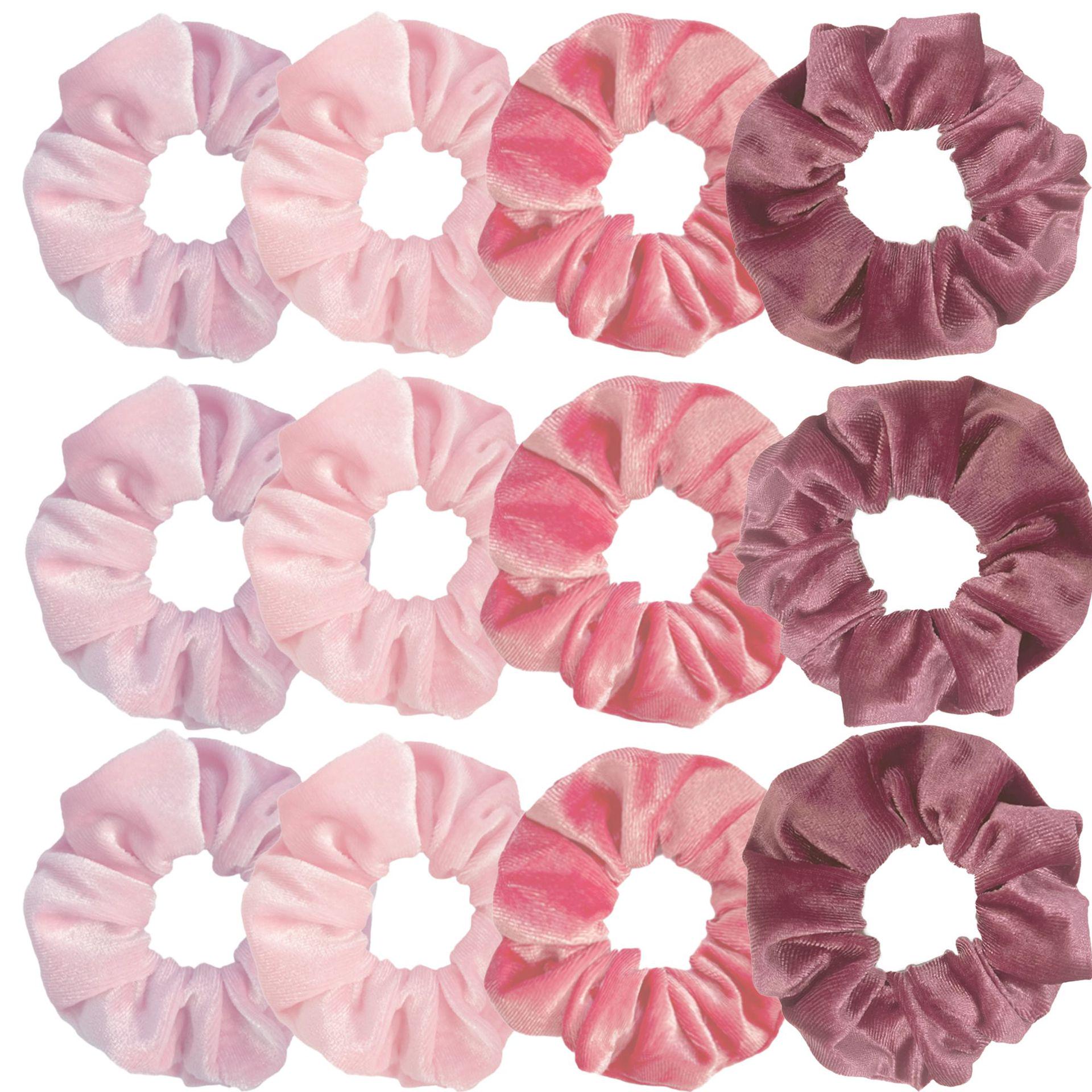 

Высокоэластичная фланелевая резинка для волос: Элегантный дизайн с мелкой текстурой для женщин