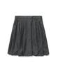Nice Ghost Club Ffats Check Balloon Layered Skirt Pants_Charcoal(Ng2Fsupa90A)