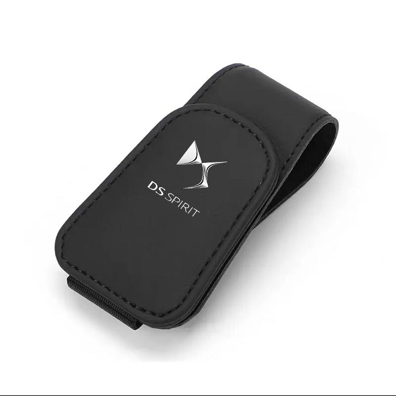 Car Sun Visor Multifunction Card Package Glasses Holder For DS SPIRIT DS4S DS3 DS5 5LS DS6 DS7 DS9 E-Tense WILD Citroen C1 C2