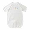 De Chick Raffi All Snap for Newborns and Made In [Cream Coco] Bear, Rabbit, Elephant, Embroidery, Jersey, Two-way [crotch Replacement/2way], Babies,
