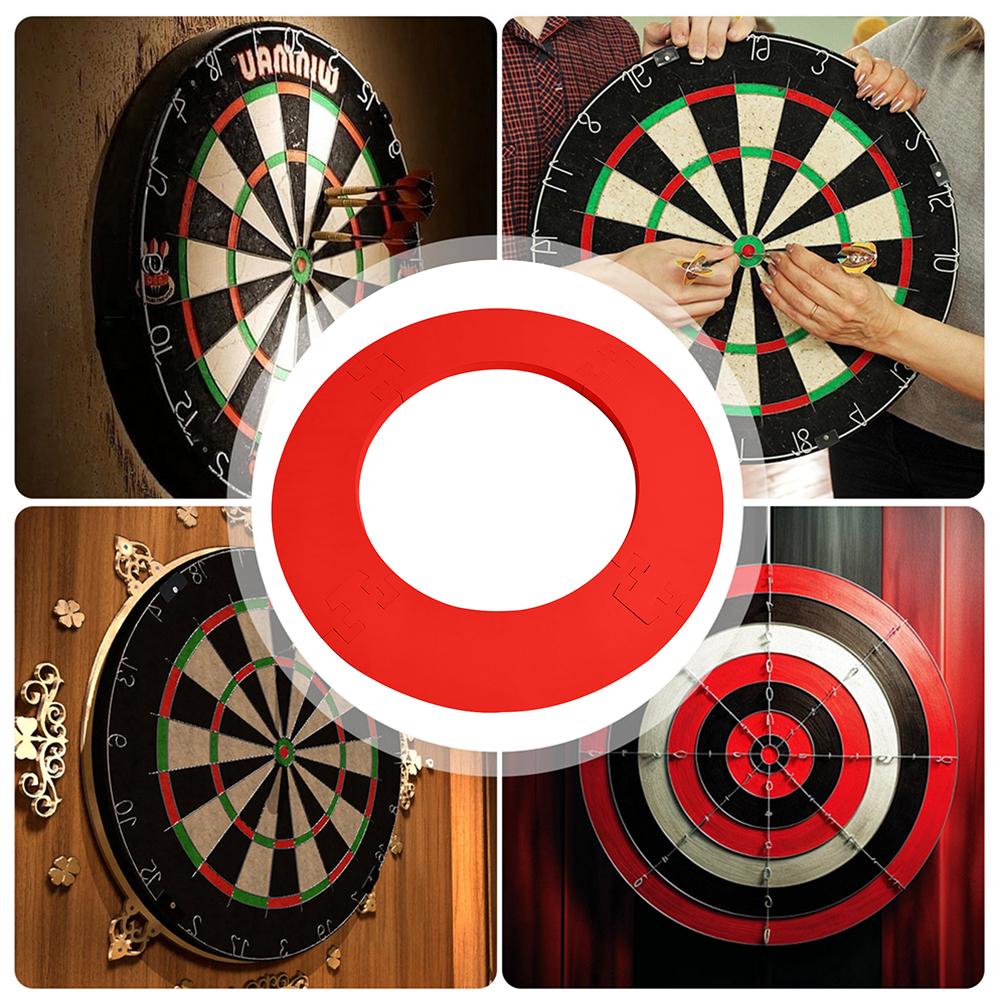 EVA Dartboard Surround Jigsaw Ring Design Dart Board Ring Lightweight Dartboard Wall Protection Board Removable Dart Accessories