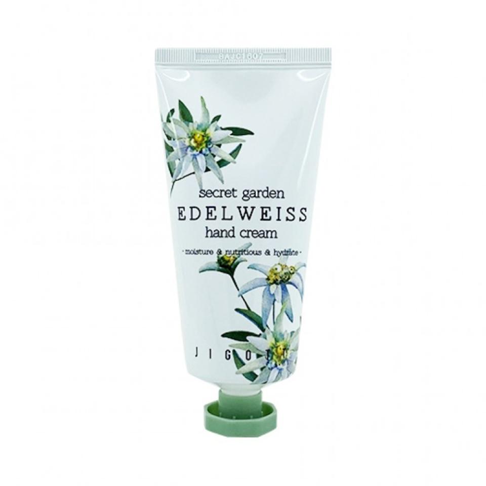 

JIGOTT SECRET GARDEN EDELWEISS HAND CREAM Крем для рук с экстрактом эдельвейса, 100 мл,