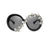 New Oversized Round Sunglasses Women Diamond Rhinestone Sunglasses Men Luxury Brand Designer Glasses Eyeglasses Eyewear Vintage