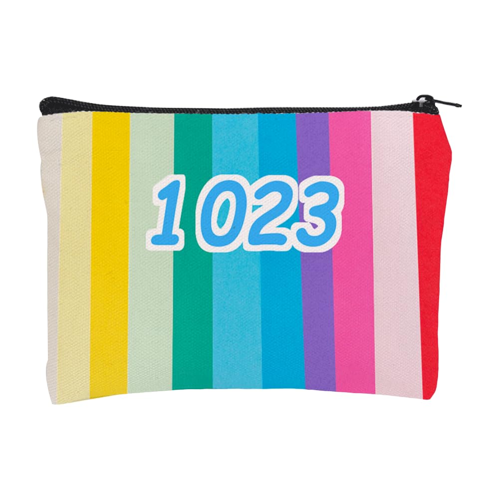 

Retro number pattern canvas bag 1023