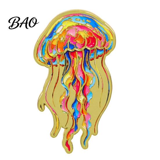 Spilla Animali Marini Cartone Animato Mare Metallo, Delfino Balena Cavalluccio Marino Polpo Smalto Distintivo Spilla Pin, Cappelli Borse Sciarpe Vestiti Accessorio Decorativo