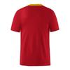 Męski Damski Casualowy T-shirt z Krótkim Rękawem z Nadrukiem Drużyny Narodowej Wygodny Lekki Oddychający Letni Top na Aktywności na Świeżym Powietrzu