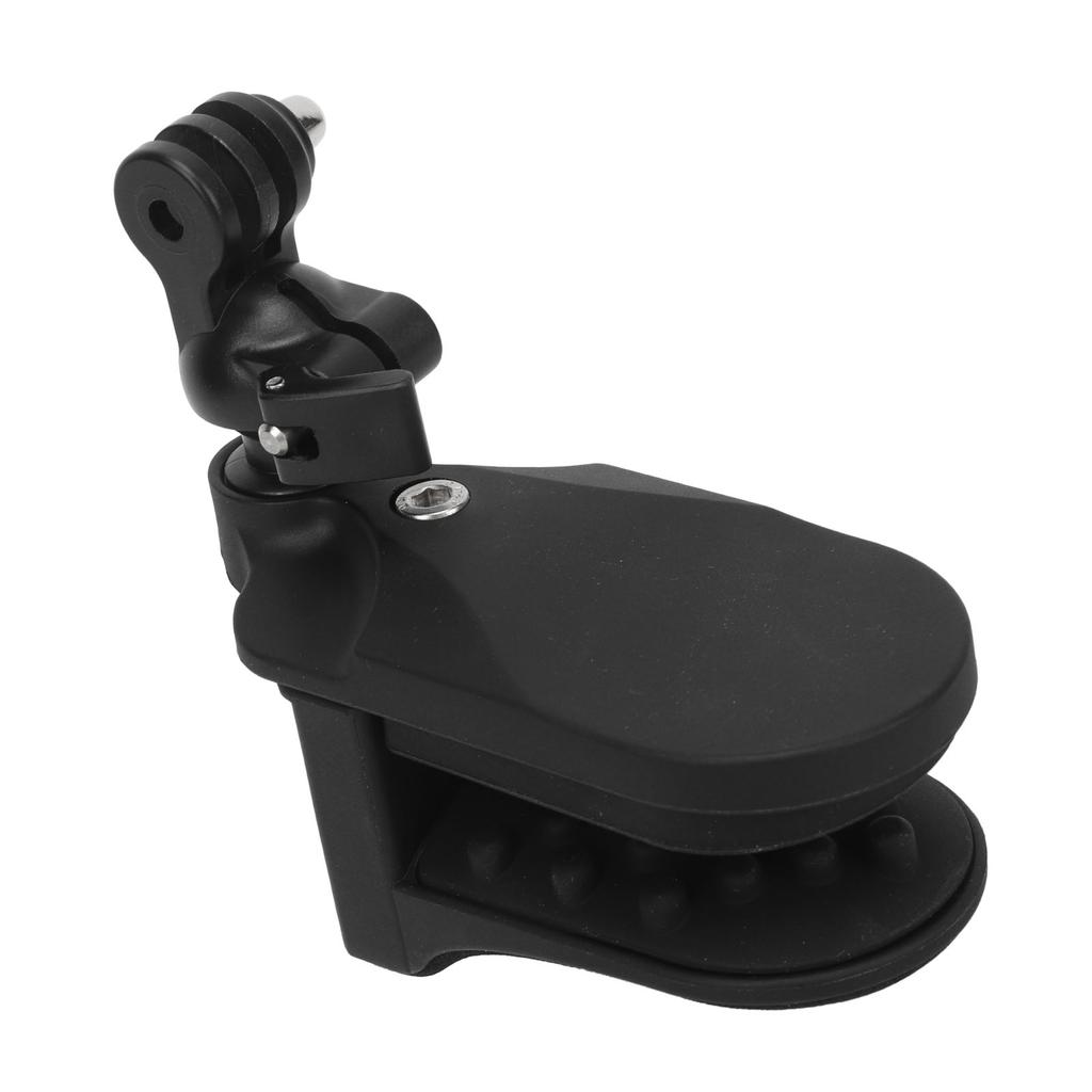 Suporte de Fixação de Queixo para Capacete de Motocicleta 360 Graus Rotativo Mordida Firme Antiderrapante Ajustável 5KG Universal Queixo de Capacete