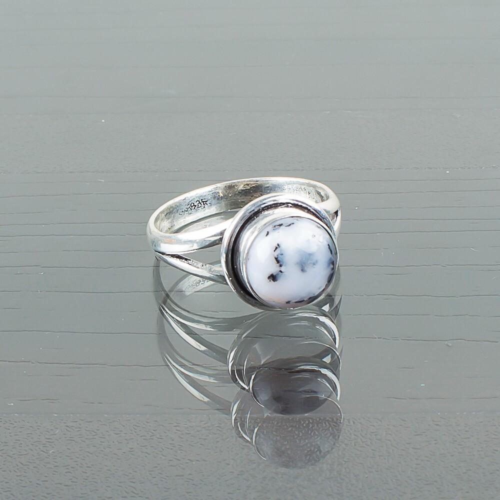Rare Dendrite Opal Gemstone 925 Sterling Silver Jewelry Handmade Ring For Gift RR-11-25
