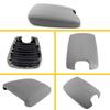 Leather Center Console Lid Armrest Cover + Base Gray For 2008-2012 Honda Accord