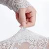 Lace Arm Cover Sun Protection Ice Cover Summer Women Driving Gloves Outdoor Breathable Elastic Half Finger Long Cover