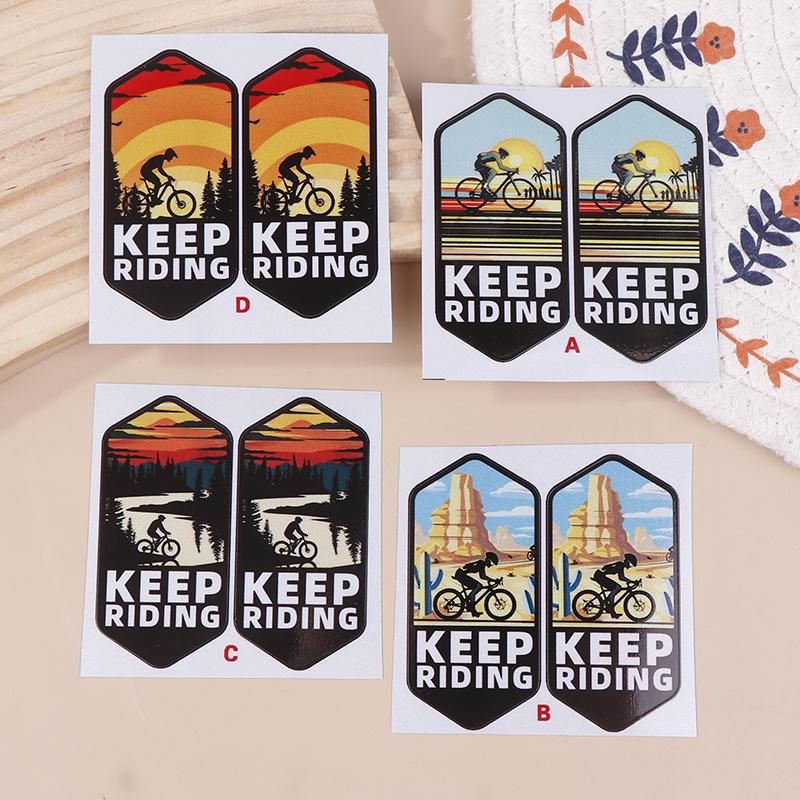 2 szt. Naklejki na ramę roweru elektrycznego, motocykla, naklejki wodoodporne na górną rurę roweru, dekoracyjna rama roweru, motocykla