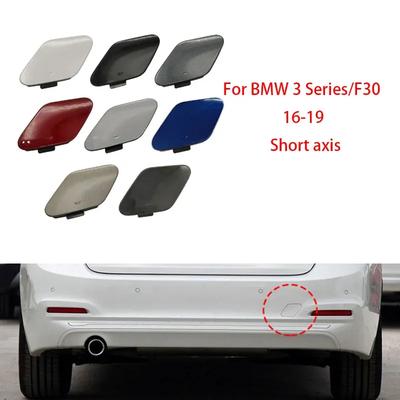 Car Rear Bumper Tow Hook Eye Cover Cap Primed Bumper Trailer Cover For BMW 3 Series F30 16-19 51127438417