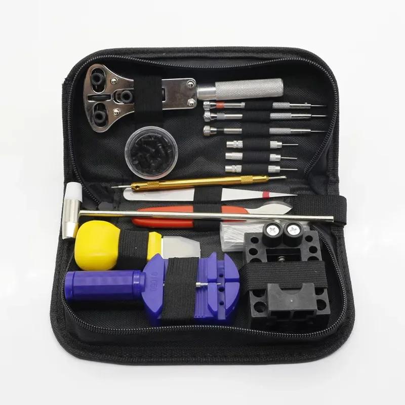147 Pcs Housing Repair Tool Kit Set Watch Clock Watch Link Pin Dissolving Opener Opener Link Spring Bar Remover Horlogemaker Ger