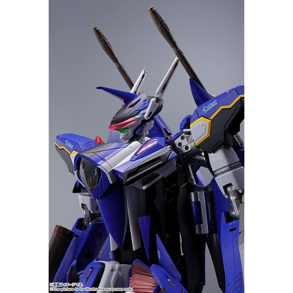 TAMASHII NATIONS DX Chogokin Macross Delta YF-29 Durandal Valkyrie Maximilian Genius Figure 220mm ABS Diecast Painted Action Figure