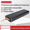 Портативна ручна точково-зварювальна машина на акумуляторах, літієва батарея, нікелевий лист/зварювання, зварювальна головка з оксиду алюмінію та міді