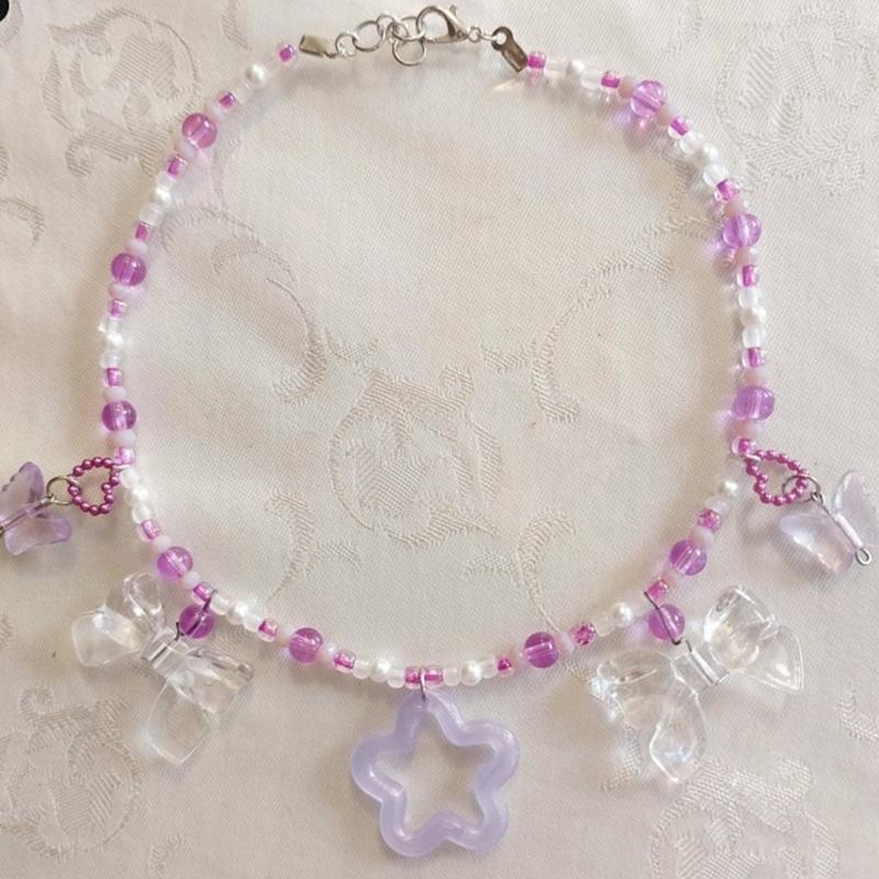 Colorful Star Pendants DIY Necklace Bracelet Earrings Setting Pendant for Jewelry Making Findings Vanlentines Gift