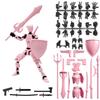 Newest!!! Magnetic Attraction 3D Printed Dummy T13 DIY Multi-jointed Man and Woman Lucky Doll  Movable Shapeshift Robot Toys