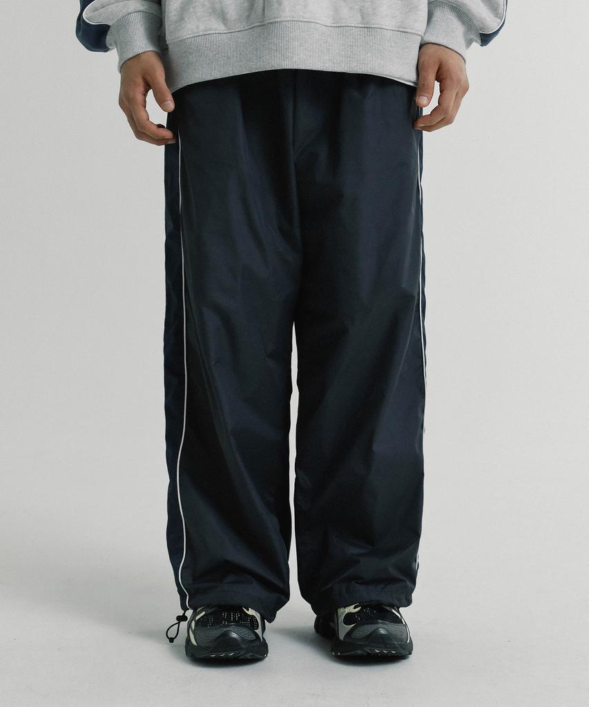 PHYSICAL DEPARTMENT Piping Tail Track Pants_Charcoal