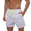 Herren Casual Shorts Einfarbig Einfache Wasserdichte Strand Shorts