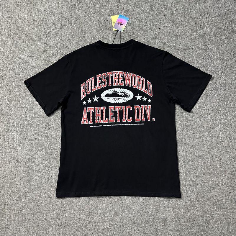 Cross-border corteiz Alcatraz series T-shirt short-sleeved letter Logo digital printing men's and women's tide t trend versatile