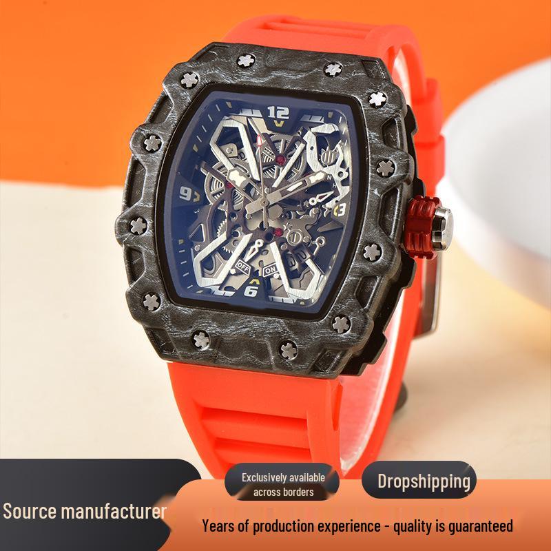 Nieuw Richard Heren Europees Golf Kwarts Kalender Horloge