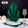 Cotton Western Table Napkins Reusable Placemat for Kitchen Wedding Decoration Hotel Special Absorbent No Lint Cup Wiping Cloth