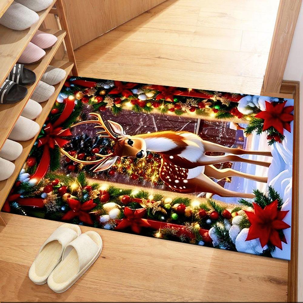 Christmas 369 Carpet Perfect for Kitchen Game Room Living Rooms Entryway Antislip Carpet Anime Office Decor Perfect Birthday/Christmas Gift Idea