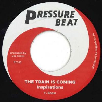 7inch Record INSPIRATIONS - Train Is Coming / Man Oh Man RF330 Pressure Beat/R 1970 Europe Reggae, Ska & Dub