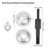 1Pcs Shaft Adapter Angle Grinder Connecting Rod Polishing Wheel Grinder Extension Shaft