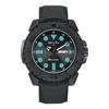 [VALENTINO RUDY] VALENTINO RUDY Men's Soft Silicone Wristwatch VR6581A-BKBK