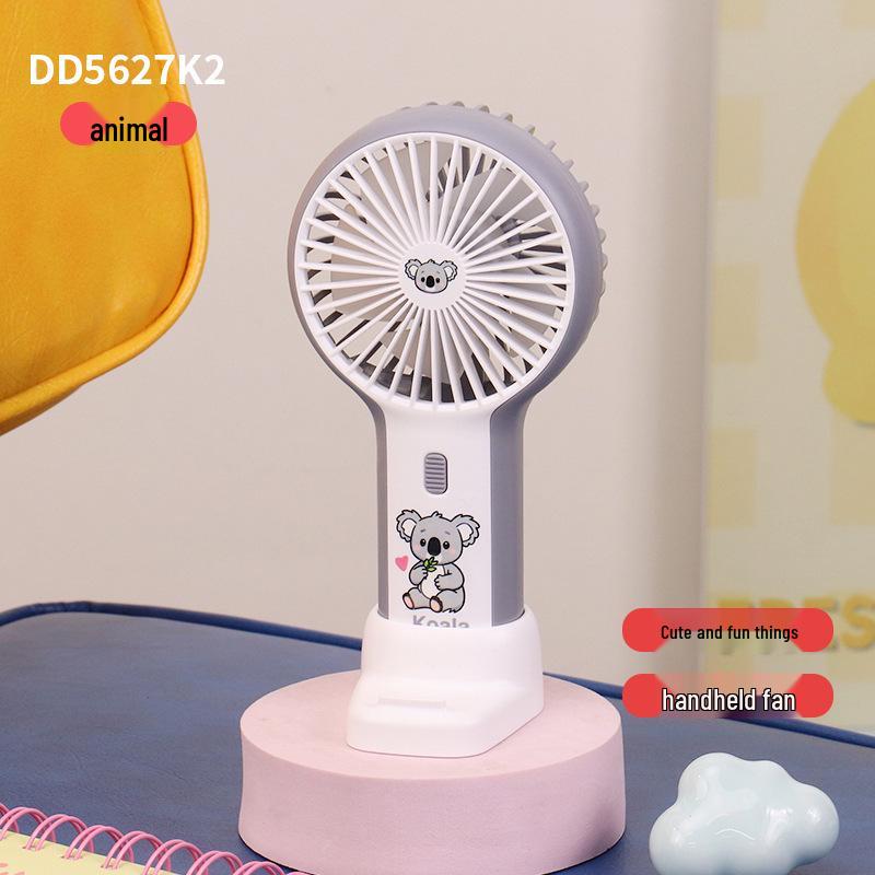 

Cartoon Cute Mini USB Rechargeable Fan with Phone Holder Factory/Wholesale/Export/Custom