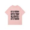 Y2K Cotton T-shirt Hiphop Harajuku Letter Print Retro Top Grunge Goth Streetwear Tee Punk Oversized Short Sleeve T-shirt EMO