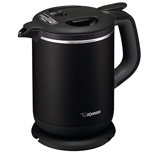 Zojirushi Electric Kettle 0.8L Keeps warm at 90 for 1 hour after boiling, with coffee drip function, Black CK-AX08-BA