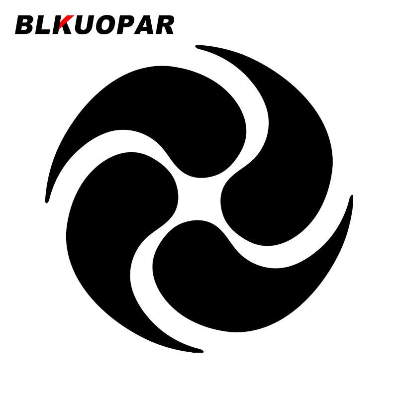 BLKUOPAR Lauburu Car Stickers Anime Creative ATV Die-cut Scratch-Proof Waterproof Air Conditioner Graphics Surfboard Car Lable