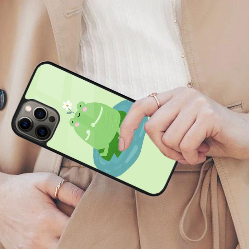 Cute Frog Magnetic Phone Case For APPLE iPhone 17 Air 16 14 13 12 Pro Max 15 Plus Wireless Charge With MagSafe Cover