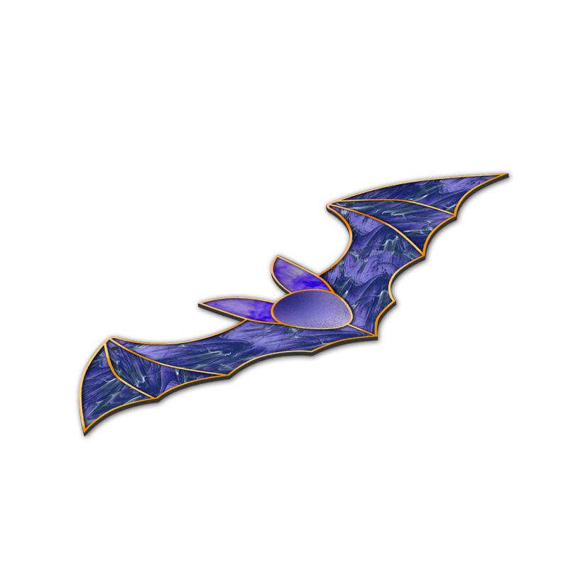 Chain Bat Hanging Ornament Simple And Delicate Halloween Party & Holiday Decorations Halloween Hanging Ornaments Acrylic