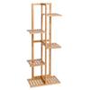 Gutren Bamboo Flower Stand 6 Shelves