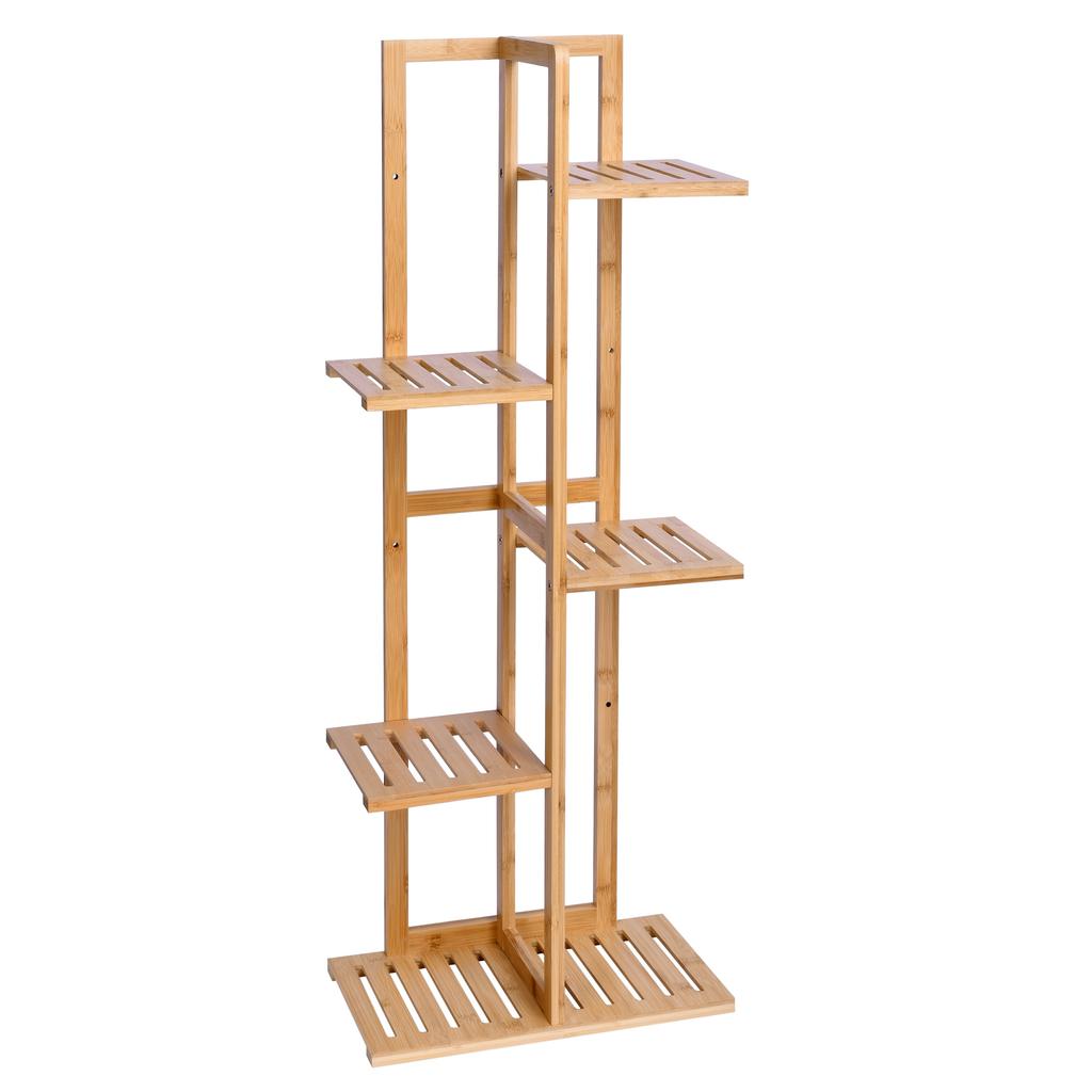 Gutren Bamboo Flower Stand 6 Shelves