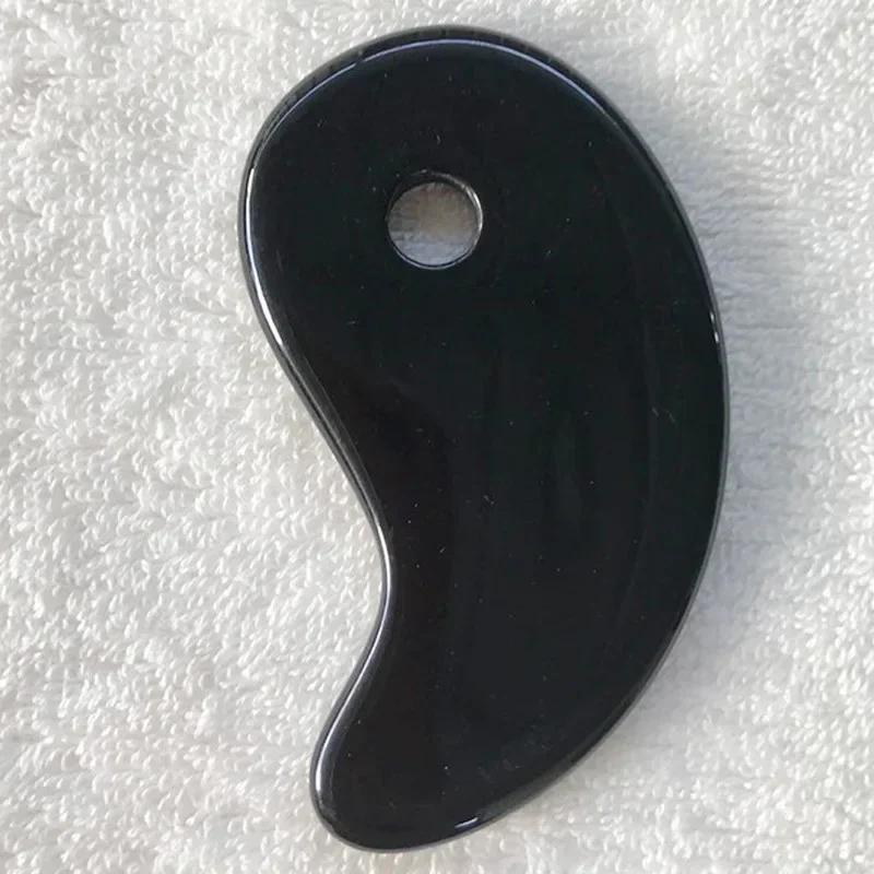 1pc Heart Shape SPA Massage Beeswax Gua Sha Scraping Massage Scraper Face Massager Acupuncture Guasha Board Massager for Face