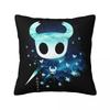 Hollow Knight Silksong Kissenbezug Bedruckter Polyester Kissenbezug Geschenk Überwurf Kissenbezug Wohnzimmer Reißverschluss 40*40cm