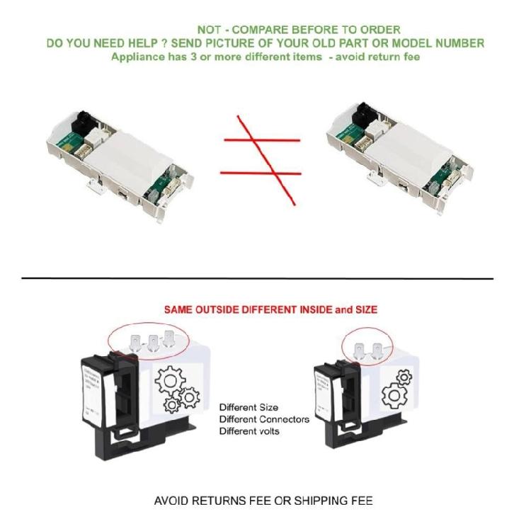 WH18X27186 CKDX27186X Washer Clutch Redirector Mode Change Actuator Repair for GUD24ESSM0WW GUD24ESSM1WW GUD24GSSM0WW