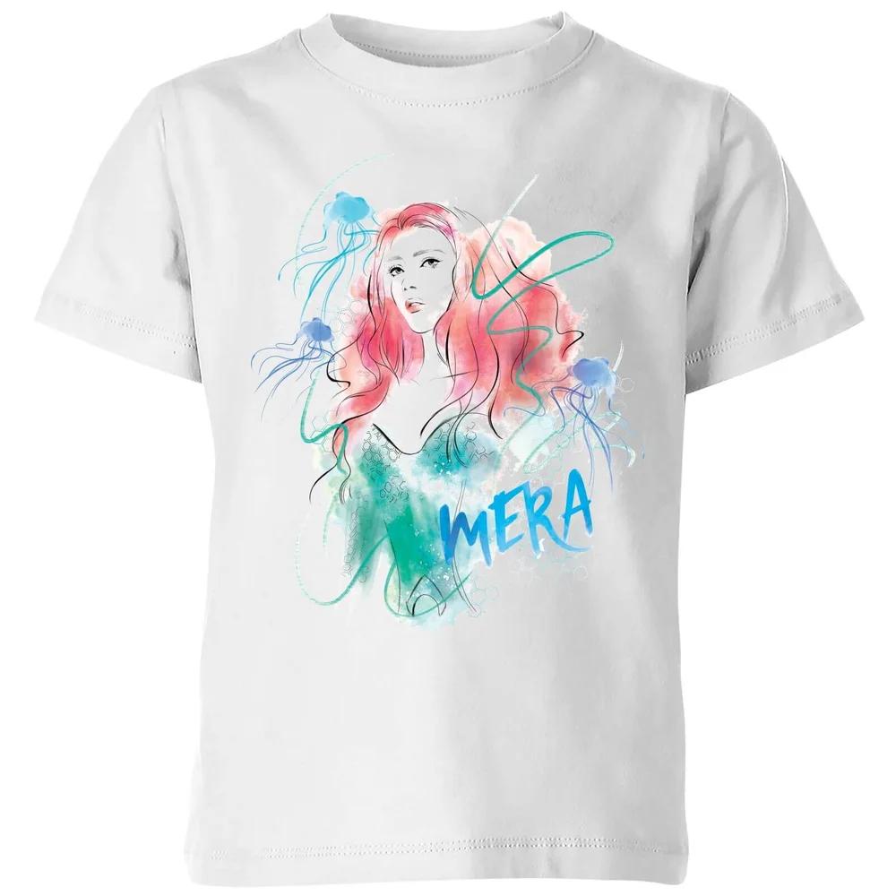 Aquaman Mera Kids  T-Shirt - White - 3-4 Years 120