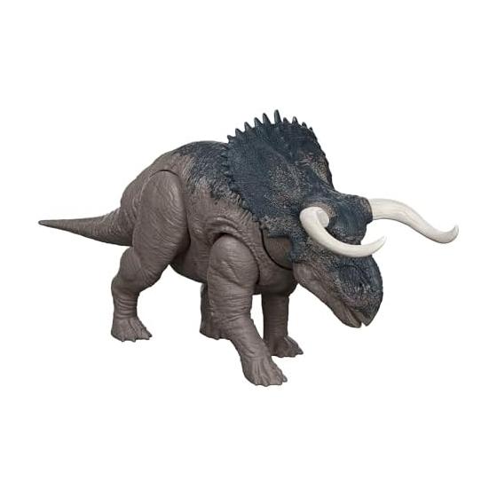 Mattel Jurassic World (JURASSIC WORLD) Action Figure Roar! Nurseceratops Children s Figure Dinosaur Toy Moving Large Total Length: Approx. 31cm Ages