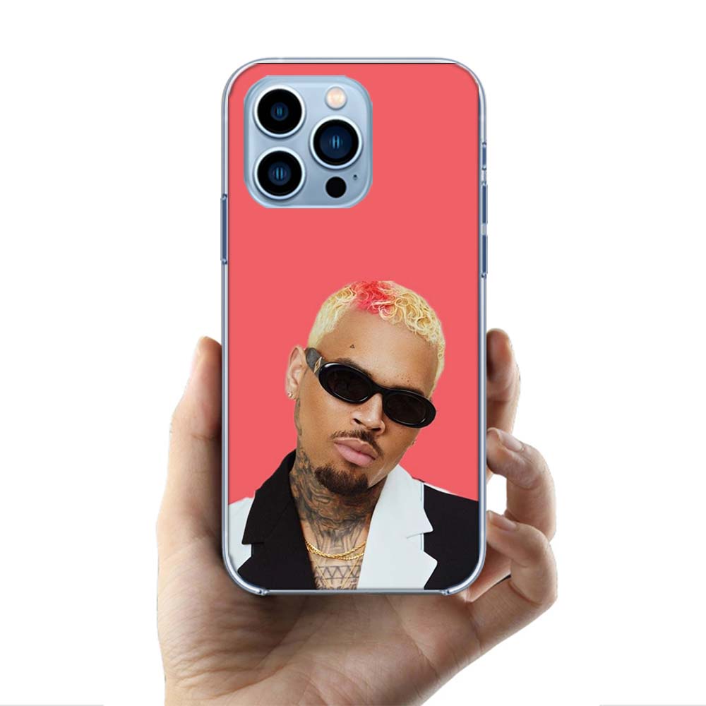 Chris Brown American Rapper Cases Phone Case For Iphone 17E 16E 17 Air 16 Pro Max 15 Pro 14 Plus 11 13 12 Mini Cover Cases Compa