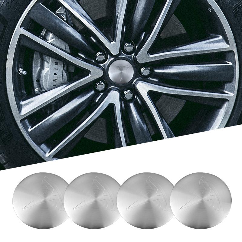 

4pcs 56mm Tesla Wheel Center Cap Hub Cover Badge Emblem Sticker Car Accessories For Tesla Model 3 Y 2023 S X Cybertruck Highland