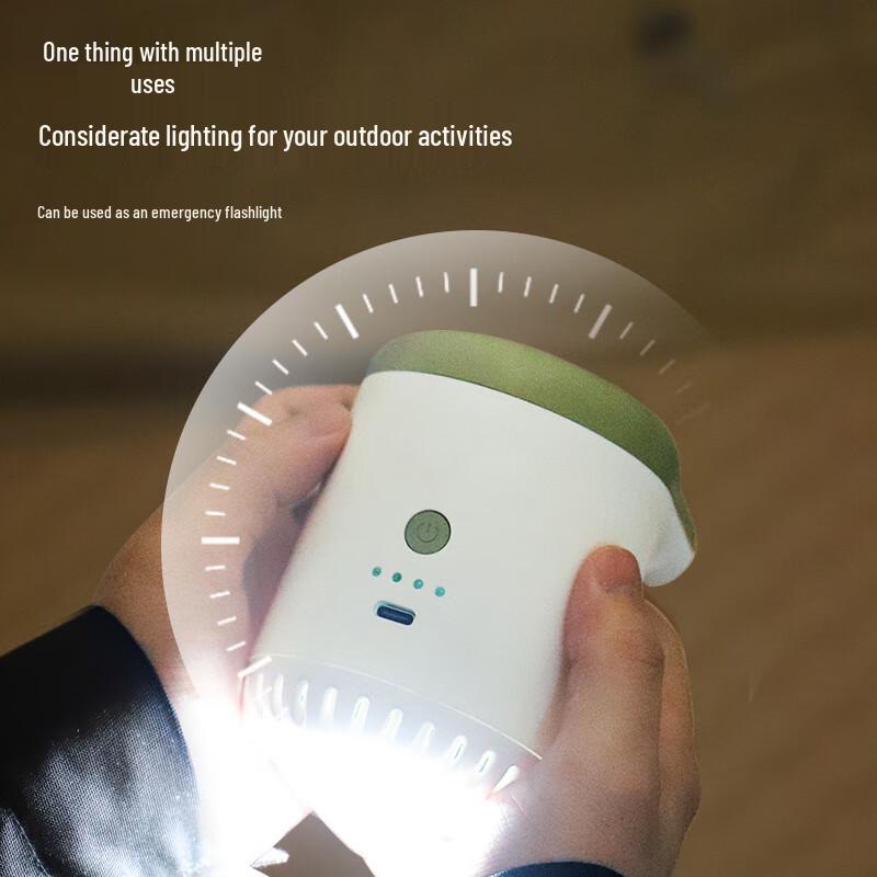 Rechargeable Portable Camping Lantern & Air Pump