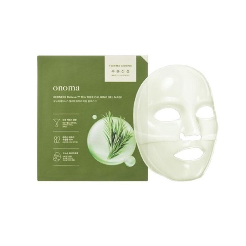 [Jinjung] Redness Reliever Tea Tree Calming Gel Mask Set (4+1)